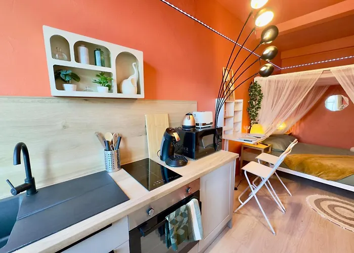 Bali Hyper Centre Lit Baldaquin Appartement Arras